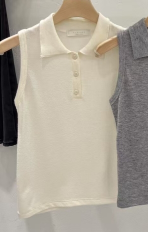 PLEASE韓國代購女裝新品真品職業25春夏人氣熱賣時尚吊帶背心PLEASE吊帶/背心