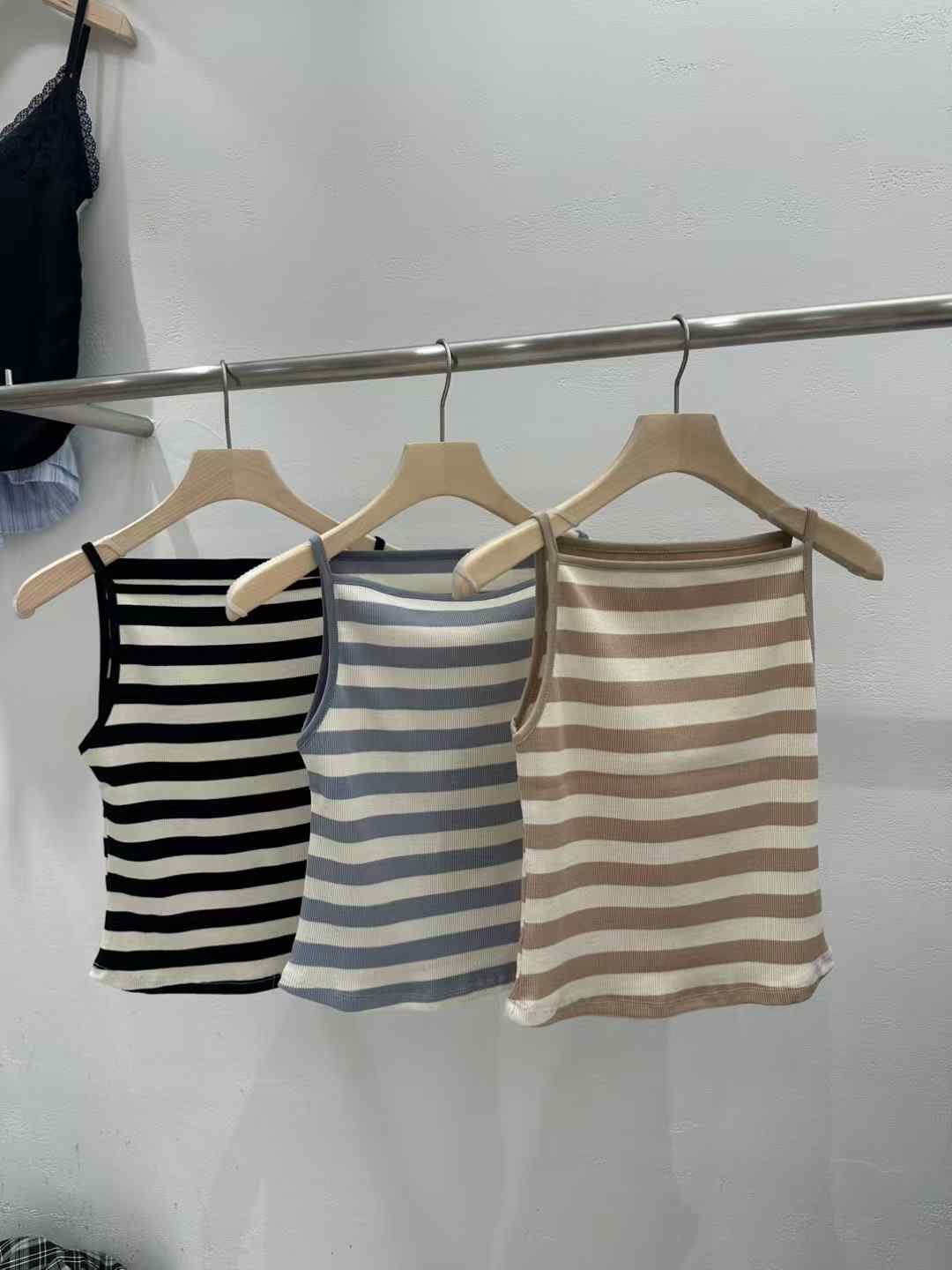 PLEASE東大門代購女士新品熱賣職業25春夏人氣休閑吊帶背心PLEASE吊帶/背心