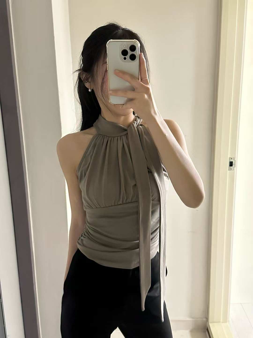 PLEASE東大門直郵女士新品熱賣休閑推薦25春夏時尚吊帶背心PLEASE吊帶/背心