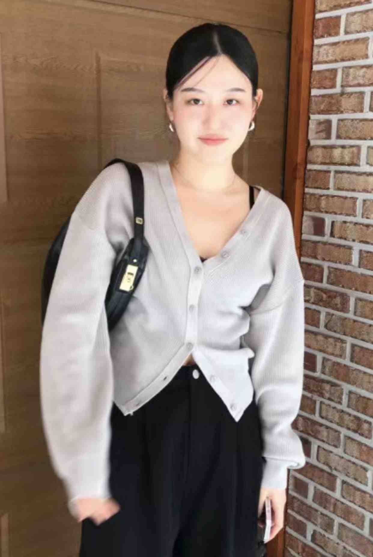ROOOF韓國代購女裝新款熱賣人氣休閑真品職業時尚針織衫開衫ROOOF針織衫