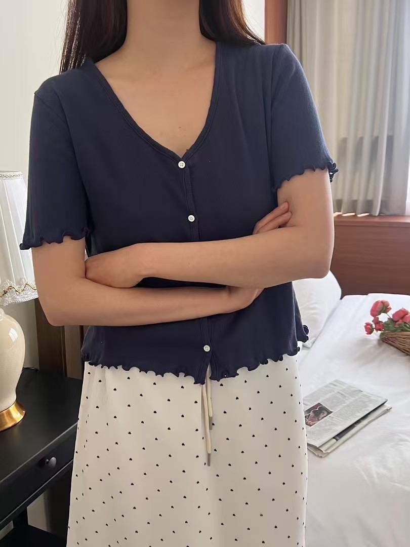 ALOHA-OT東大門實拍女裝新款推薦時尚熱賣25春夏人氣針織衫ALOHA-OT針織衫