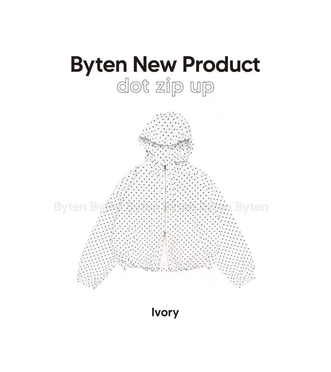 BYTEN東大門直郵女士新品熱賣真品25春夏職業時尚休閑夾克拉鏈BYTEN夾克