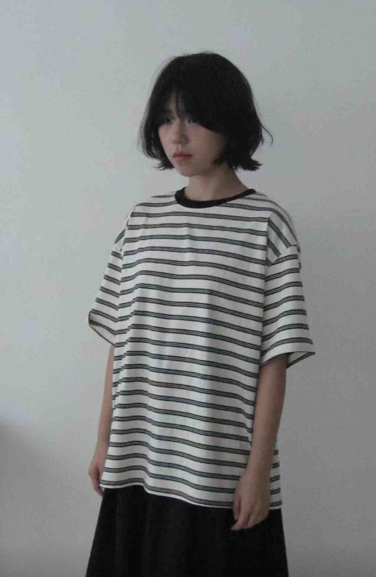 CAROLINE東大門直郵女士新品休閑真品熱賣職業推薦25春夏T恤CARO_LINET恤