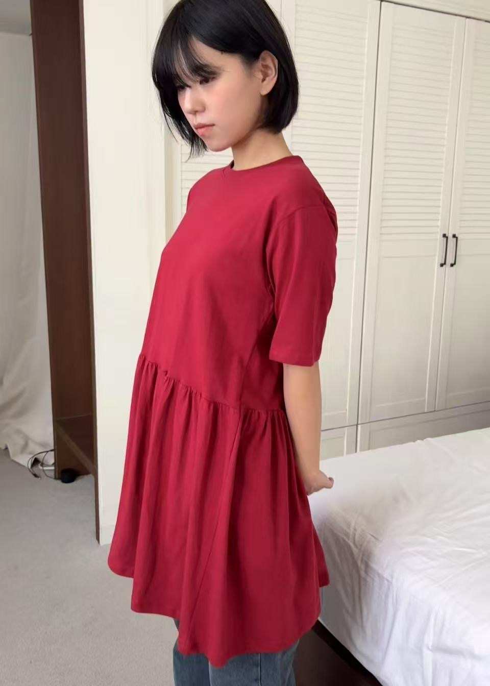 CAROLINE直郵韓國代購㊣女裝新品推薦25春夏休閑人氣連衣裙CARO_LINE連衣裙