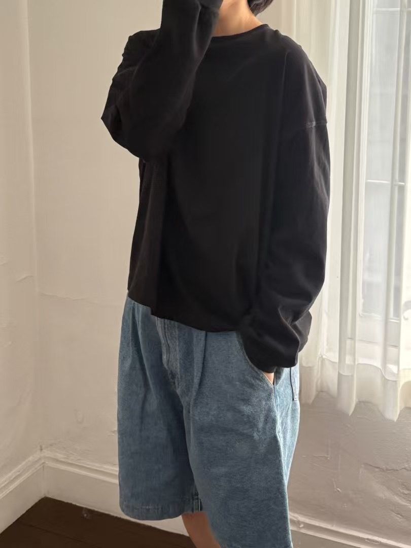 CAROLINE韓國直郵㊣東大門實拍女裝新款休閑時尚推薦長袖T恤CARO_LINE長袖T恤