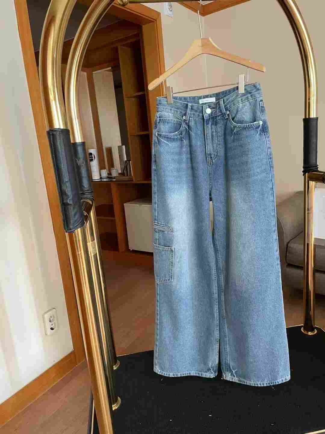 DOVER直郵韓國代購㊣女裝新品推薦熱賣人氣時尚25春夏牛仔褲DOVER牛仔褲