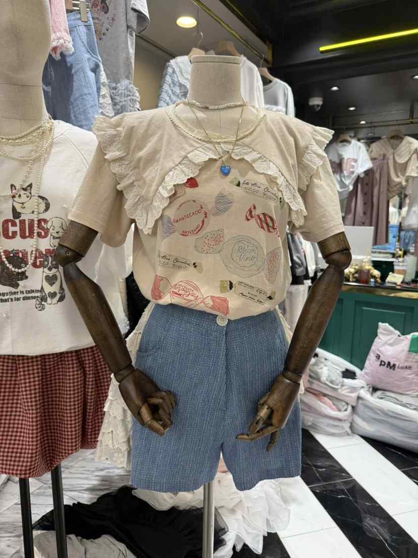 BE&amp;BE韓國㊣直郵東大門代購女裝新品熱賣人氣25春夏T恤BE&beT恤