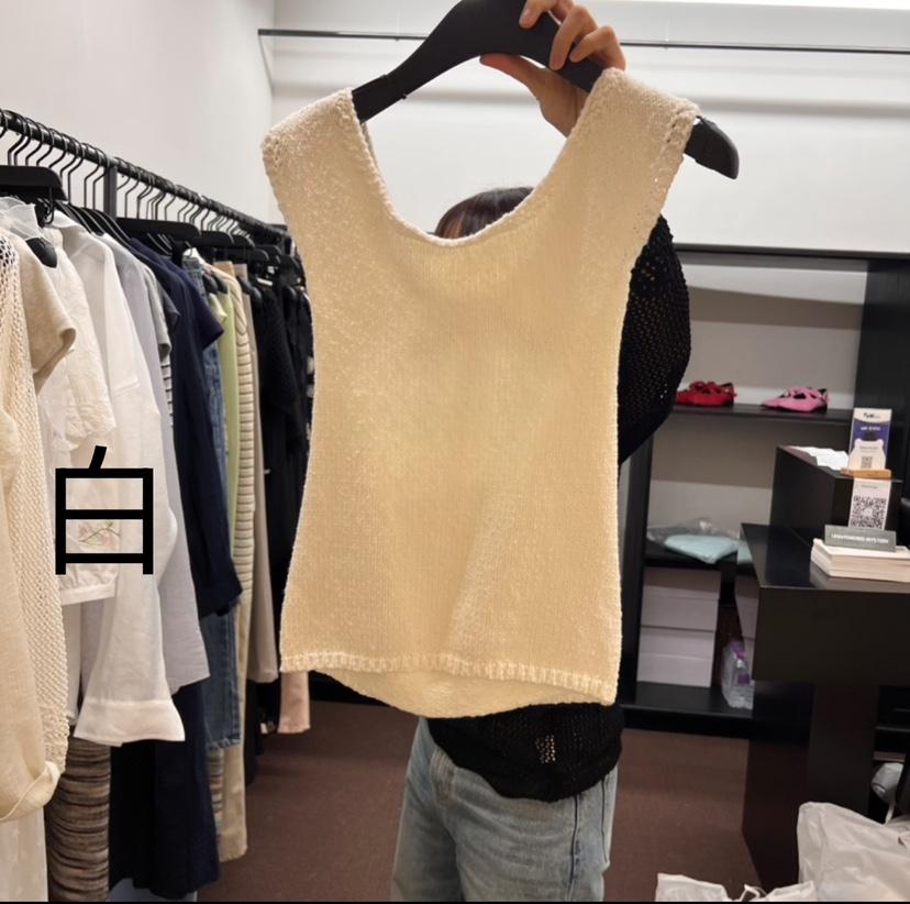 UNANSWERED-MYSTERY東大門實拍女士新品真品熱賣推薦吊帶背心UNANSWERED/MYSTERY吊帶/背心