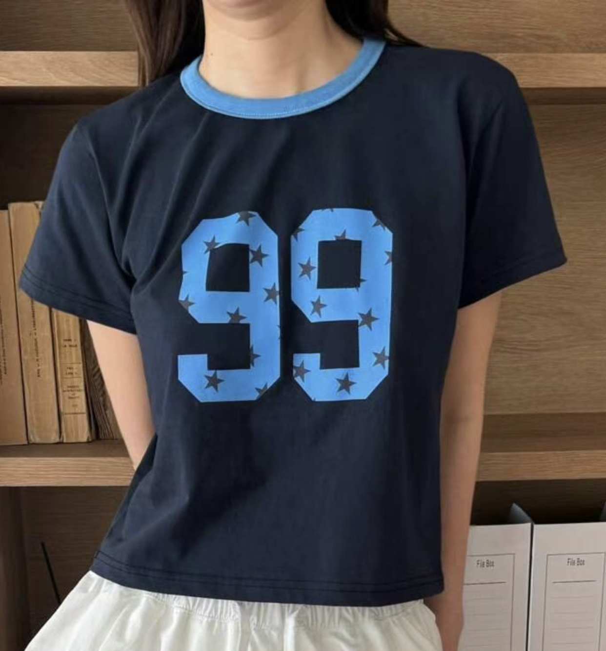 OURSTUDIO韓國直郵㊣女裝新品熱賣時尚休閑25春夏人氣推薦T恤OURSTUDIOT恤