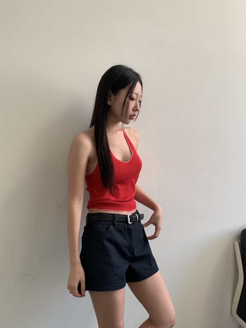 MURMUR韓國直郵㊣女裝新品人氣時尚休閑熱賣25春夏吊帶背心MURMUR吊帶/背心