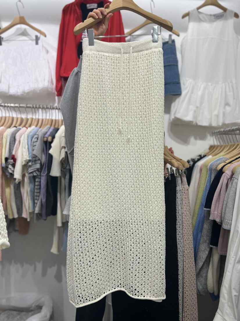 OLA韓國直郵㊣女裝新品人氣熱賣休閑時尚25春夏推薦長裙mellor/OLA長裙