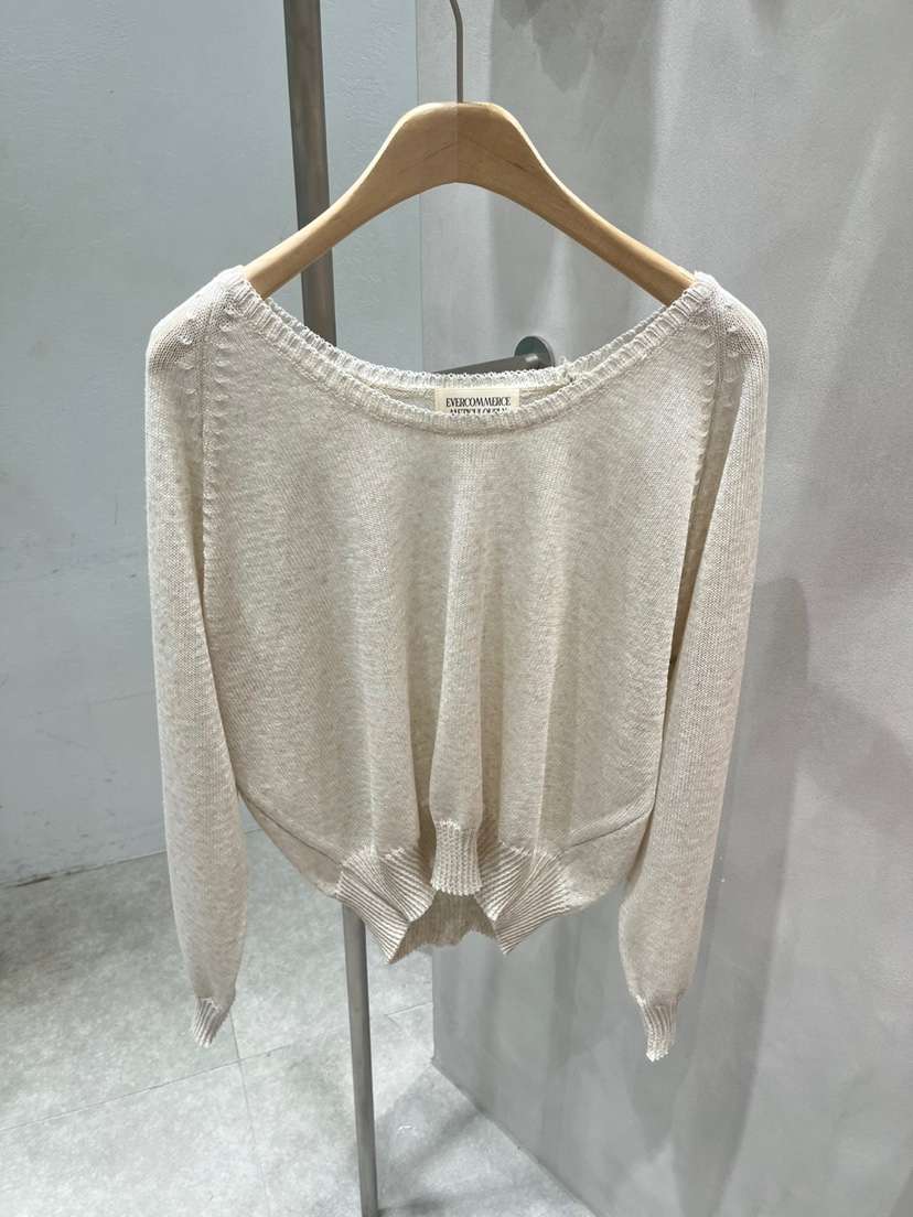 EVERCOMMERCE METICULOUSLY DESIGNED直郵韓國代購㊣女裝新款時尚針織衫EVERCOMMERCE METICULOUSLY DESIGNED針織衫