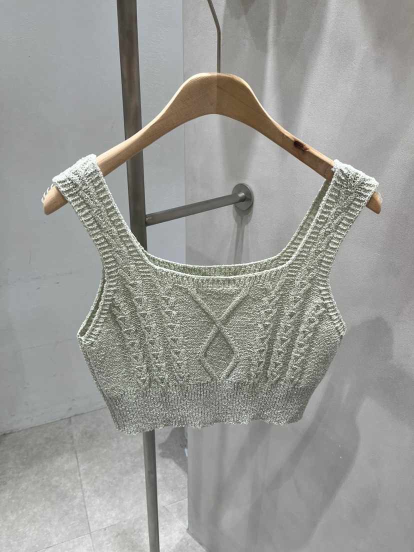 EVERCOMMERCE METICULOUSLY DESIGNED韓國㊣直郵東大門代購女裝新款25春夏吊帶背心緊身EVERCOMMERCE METICULOUSLY DESIGNED吊帶/背心