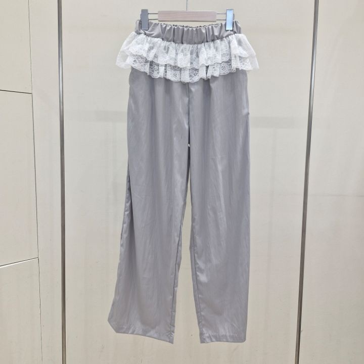 IF U-이퓨-T直郵韓國代購㊣女裝新品時尚熱賣25春夏休閑褲IF U休閑褲