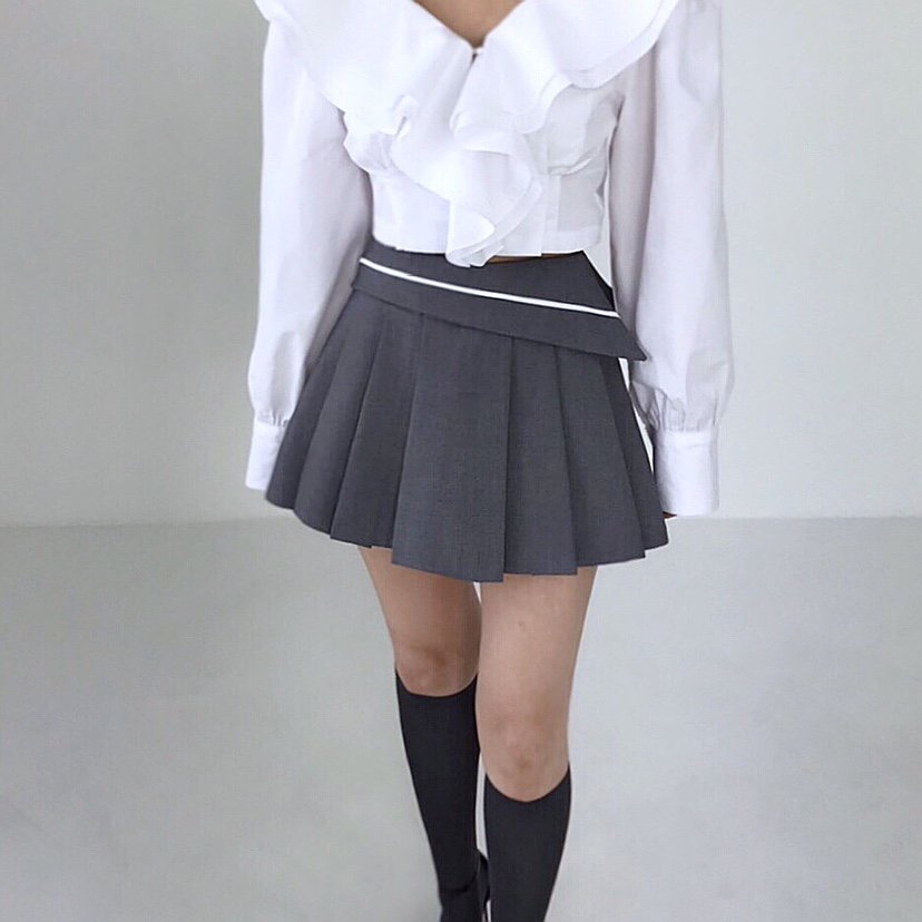 2TWO MOON直郵韓國代購㊣女裝新款推薦人氣休閑時尚25春夏短裙2TWO MOON短裙