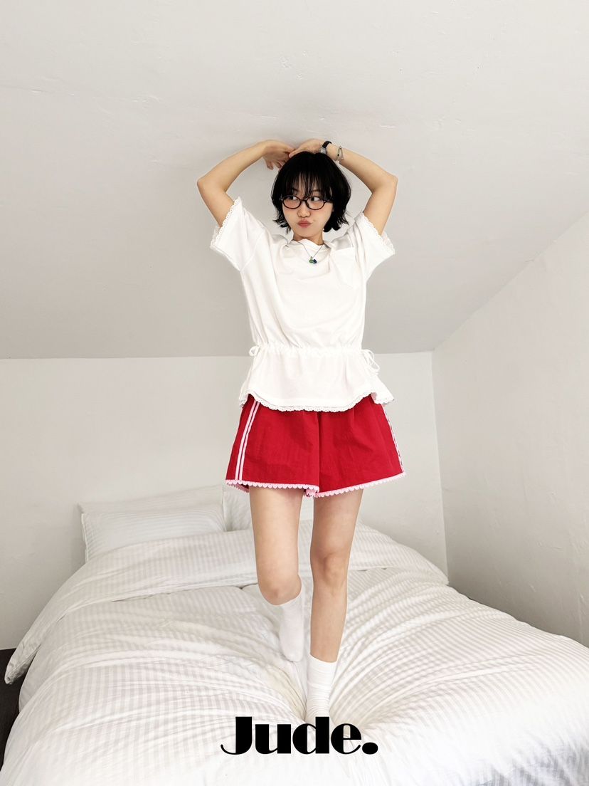 HEYJUDE直郵韓國代購㊣女裝新款休閑25春夏推薦熱賣人氣短褲HEYJUDE短褲