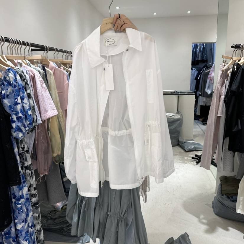 BAGUETTE直郵韓國代購㊣女裝新品休閑熱賣時尚25春夏推薦夾克BAGUETTE夾克