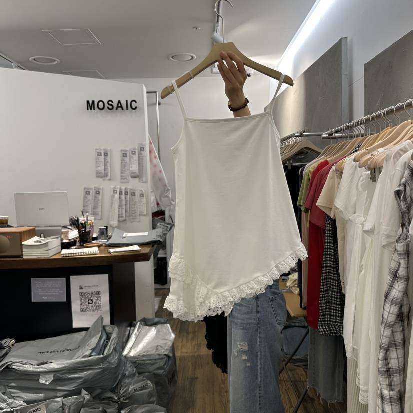 MOSAIC韓國直郵㊣女裝新品熱賣人氣時尚25春夏推薦吊帶背心MOSAIC吊帶/背心