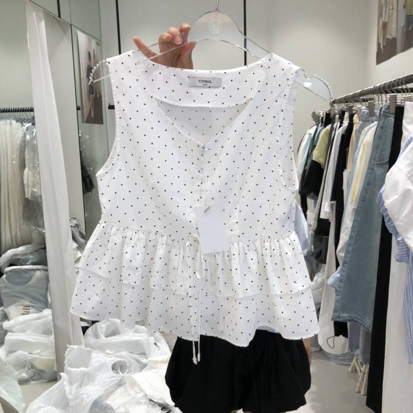 YUNBAL直郵韓國代購㊣女裝新品25春夏推薦熱賣時尚吊帶背心YUNBAL吊帶/背心
