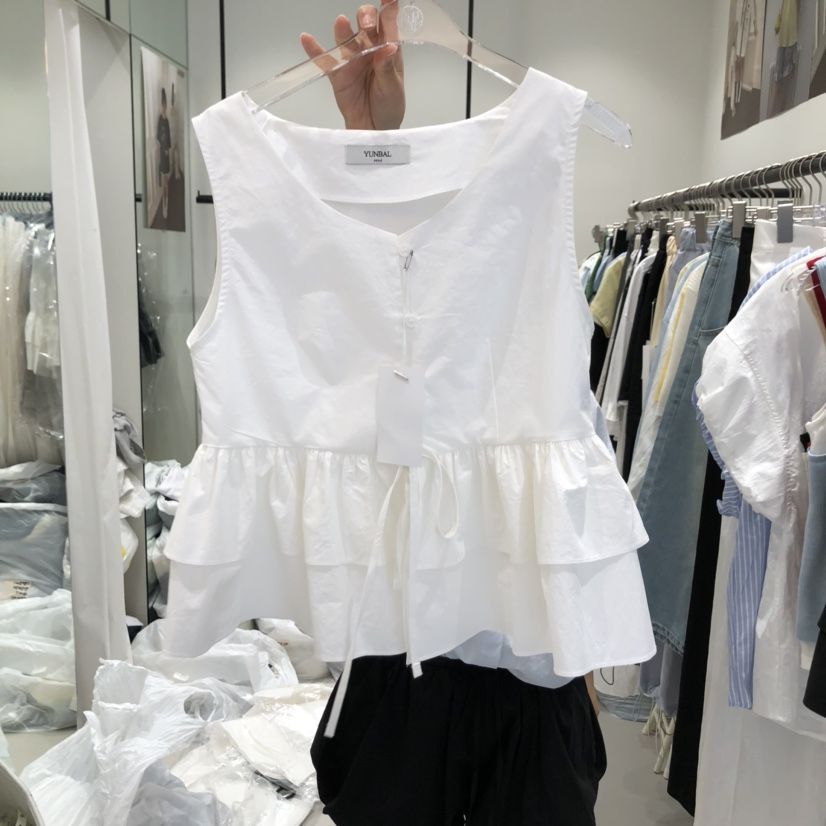 YUNBAL韓國㊣直郵東大門代購女裝新款熱賣休閑人氣吊帶背心YUNBAL吊帶/背心