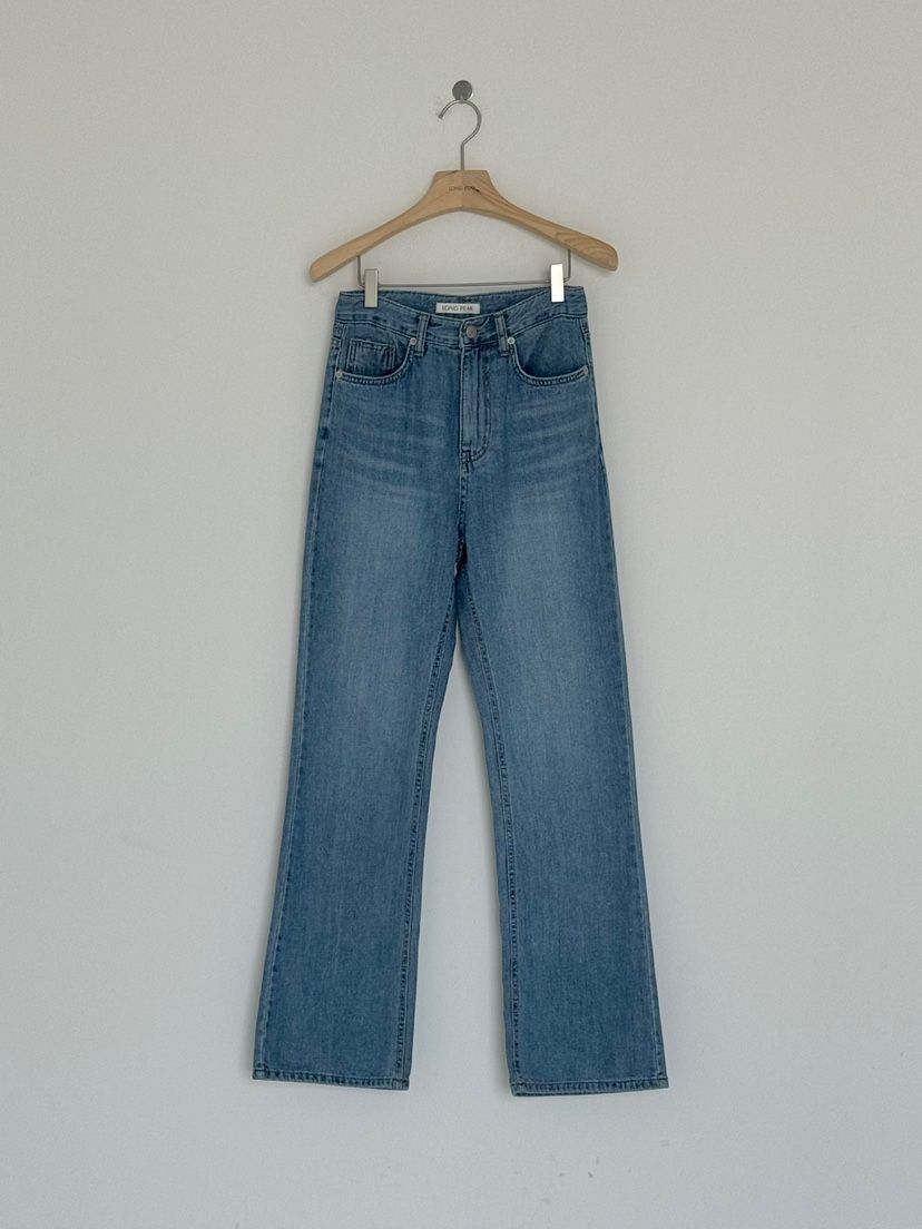 LONG PEAK韓國㊣直郵東大門代購女裝新品熱賣25春夏牛仔褲LONG PEAK牛仔褲