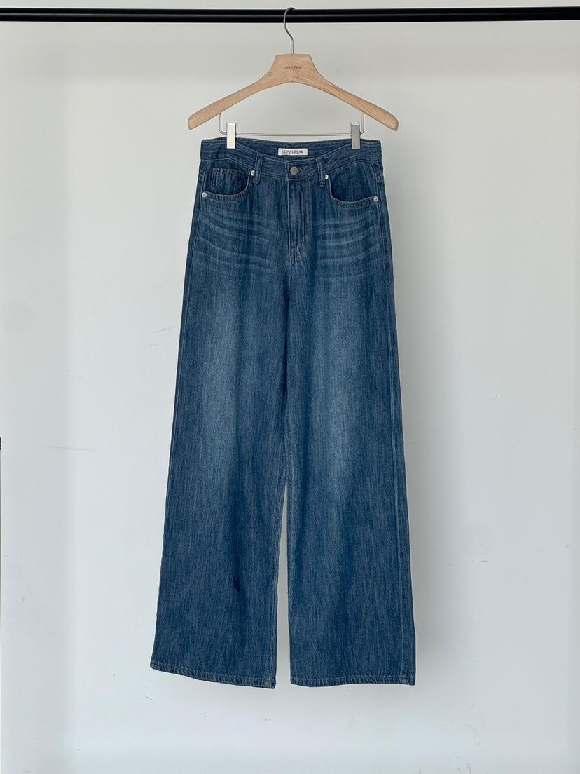 LONG PEAK韓國㊣直郵東大門代購女裝新品25春夏熱賣牛仔褲LONG PEAK牛仔褲
