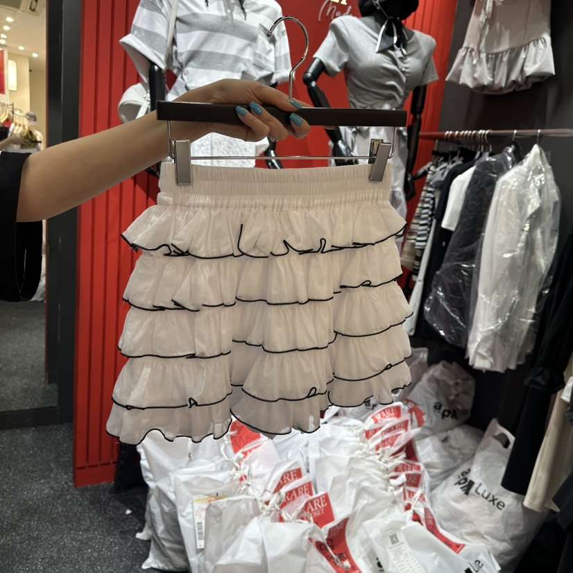 RARE CLOSET韓國直郵㊣東大門實拍女裝新款休閑熱賣推薦短裙RARE CLOSET短裙