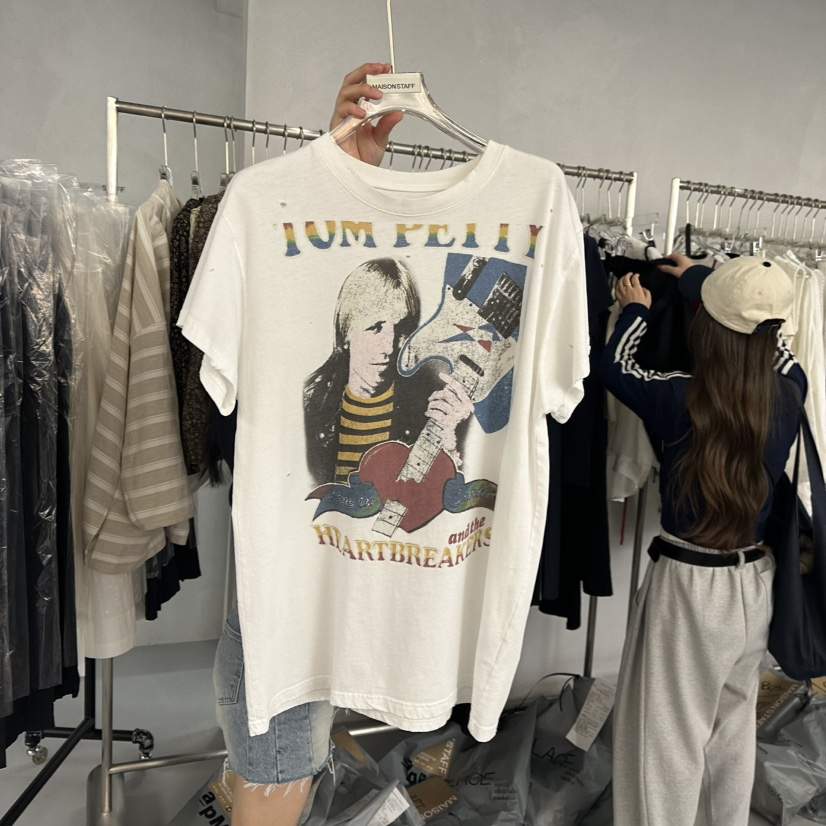 DOUBLE STANDARD/LE SMOKING/MAISONSTAFF韓國㊣直郵東大門代購女裝新品熱賣T恤MAISONSTAFF/DOUBLE STANDARDT恤