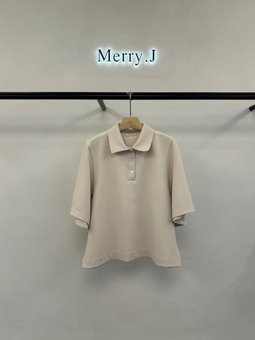 MERRY-J直郵韓國代購㊣女裝新款休閑25春夏人氣推薦熱賣T恤MERRY-JT恤