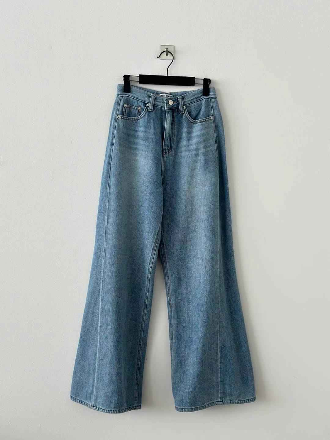 DOTNODI（無品牌標）東大門代購女士新品人氣25春夏休閑牛仔褲DOTNODI牛仔褲
