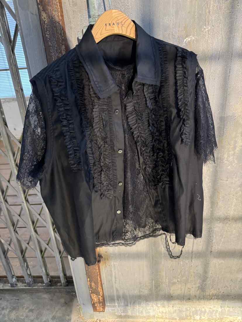 FRANC—L東大門代購女裝新品職業人氣推薦真品25春夏襯衫蕾絲衫FRANC襯衫/蕾絲衫