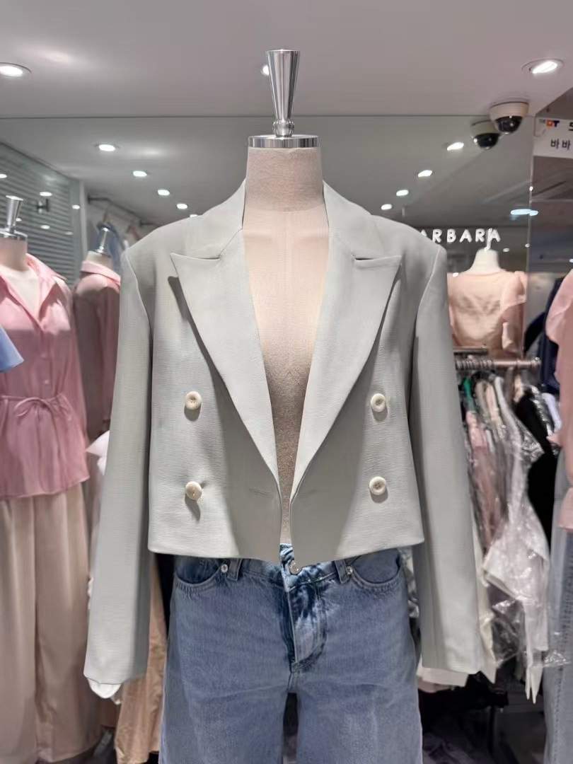 THE BARBARA東大門代購女士新品真品休閑熱賣時尚夾克短款THE BARBARA夾克