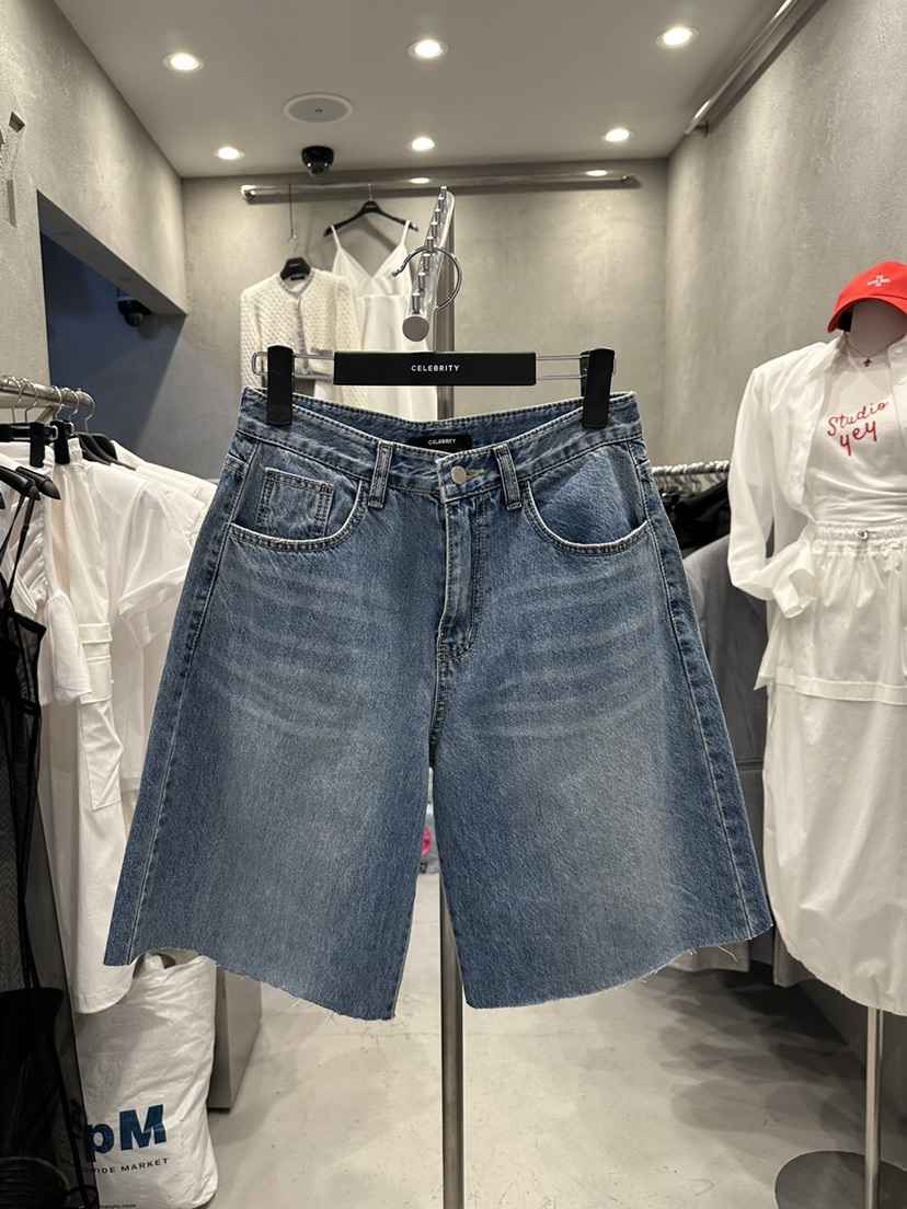 CELEBRITY-A韓國代購女裝新品人氣25春夏職業推薦休閑短褲CELEBRITY-A短褲