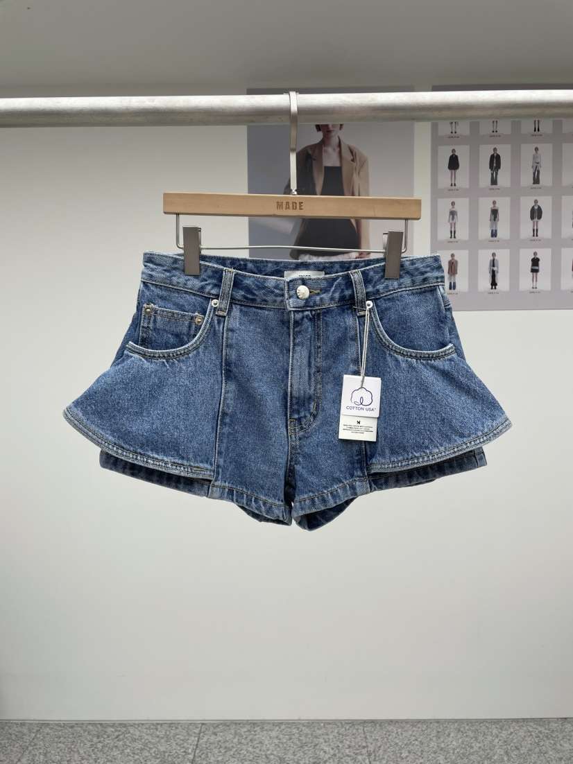 MADE-P韓國代購女裝新款25春夏休閑真品推薦熱賣職業人氣短褲MADE-P短褲