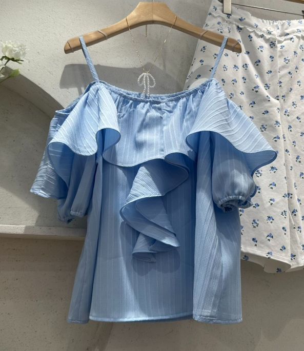 VIRUS韓國㊣直郵東大門代購女裝新款時尚熱賣休閑25春夏吊帶背心VIRUS吊帶/背心