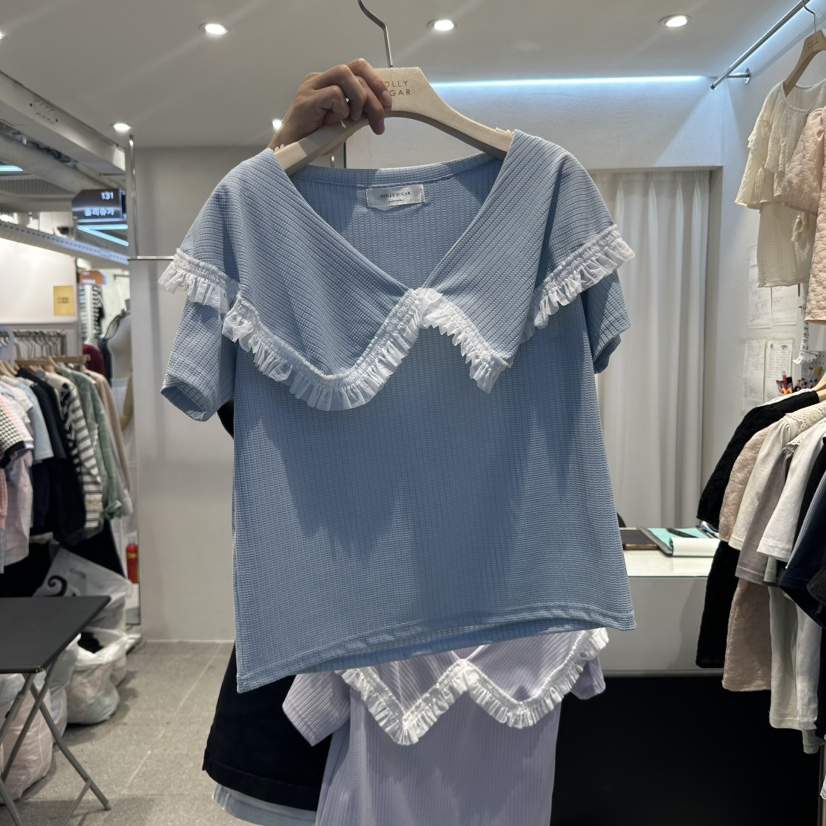PIT A PAT直郵韓國代購㊣女裝新品時尚熱賣人氣休閑25春夏T恤PIT A PATT恤