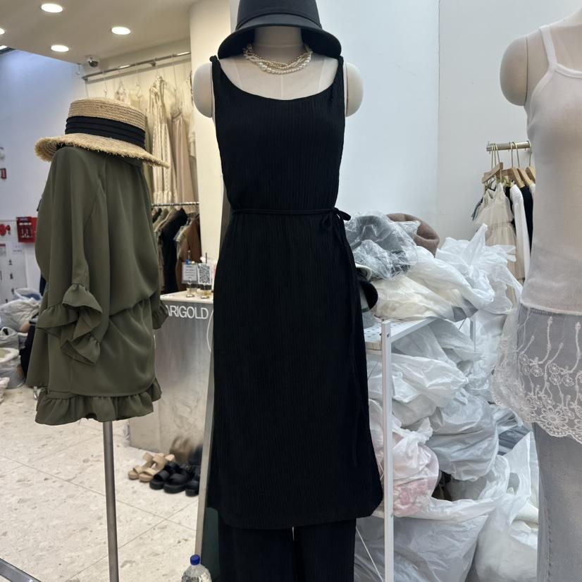 DELIGHT-Q直郵韓國代購㊣女裝新品25春夏套裝含腰繩兩件套套裝DELIGHT-Q套裝