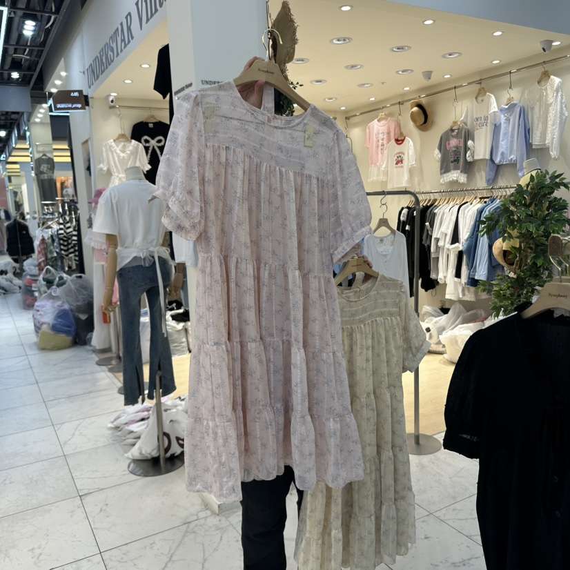SYMPHONY韓國直郵㊣東大門實拍女裝新品推薦休閑連衣裙含腰帶SYMPHONY連衣裙