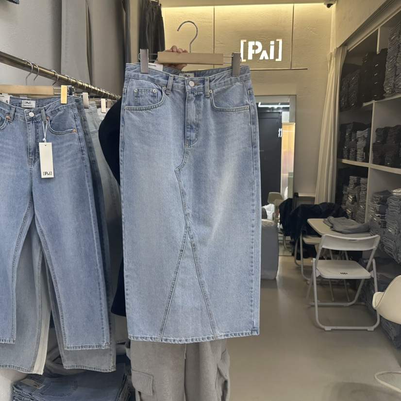 PAI韓國㊣直郵東大門代購女裝新品人氣推薦時尚25春夏熱賣長裙PAI長裙
