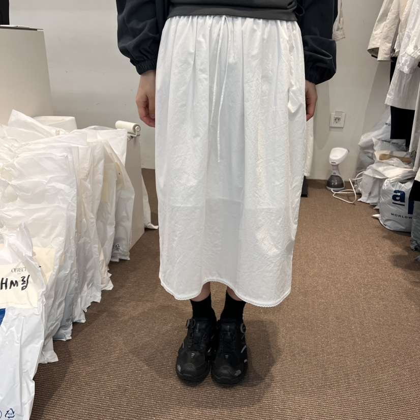 OBJECT韓國㊣直郵東大門代購女裝新款25春夏休閑半身裙中短裙OBJECT半身裙/中短裙