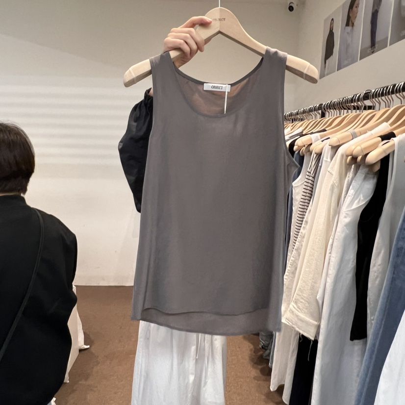 OBJECT韓國㊣直郵東大門代購女裝新品熱賣時尚人氣吊帶背心OBJECT吊帶/背心