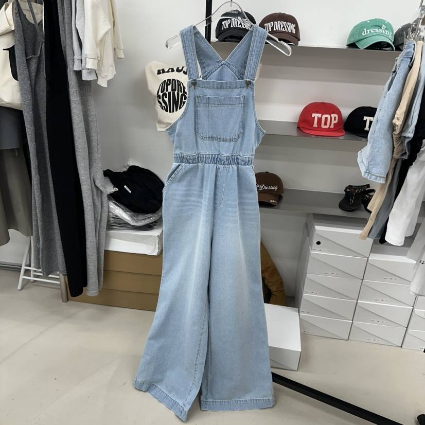 TOPDRESSING韓國㊣直郵東大門代購女裝新品熱賣人氣休閑背帶褲TOPDRESSING背帶褲