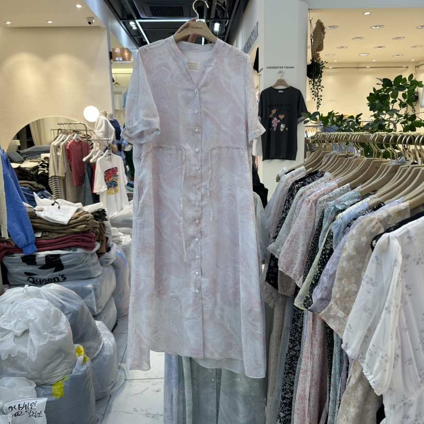 SYMPHONY直郵韓國代購㊣女裝新品時尚人氣推薦熱賣連衣裙腰帶SYMPHONY連衣裙