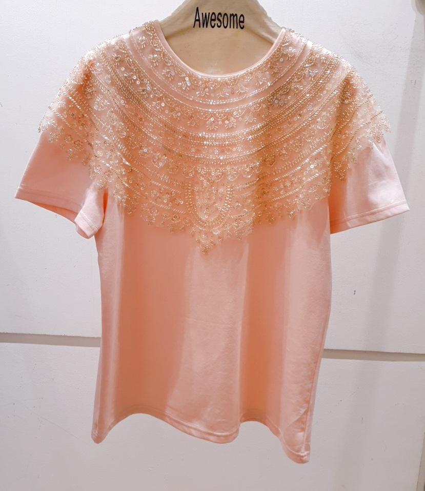 AWESOME-P韓國㊣直郵東大門代購女裝新品人氣時尚推薦25春夏T恤AWESOME-PT恤