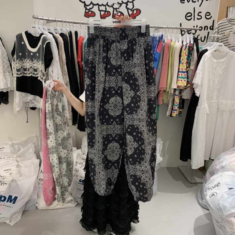 VENTI韓國直郵㊣東大門實拍女裝新款25春夏熱賣時尚人氣休閑褲VENTI休閑褲