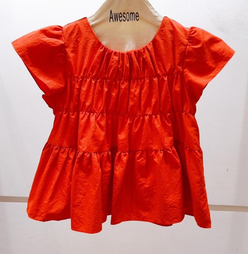 AWESOME-P韓國㊣直郵東大門代購女裝新品熱賣人氣襯衫蕾絲衫AWESOME-P襯衫/蕾絲衫