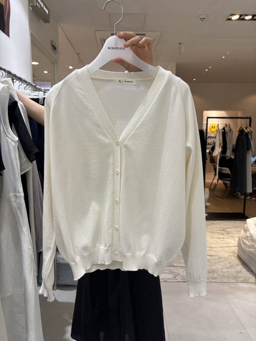 WOOD SAGE韓國直郵㊣東大門實拍女裝新品25春夏推薦針織衫WOOD SAGE針織衫