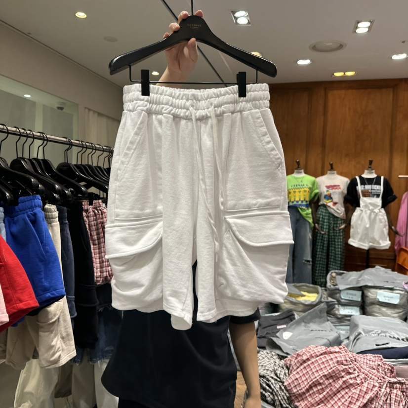 GARMENT-P韓國㊣直郵東大門代購女裝新品熱賣休閑短褲口袋GARMENT短褲