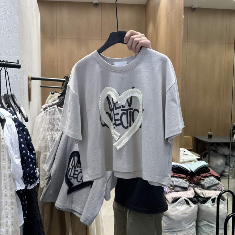 TRIPLE SEVEN韓國㊣直郵東大門代購女裝新品人氣休閑推薦T恤TRIPLE SEVENT恤