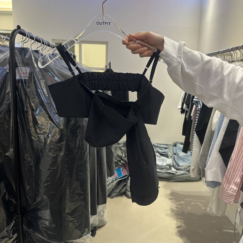OUTFIT直郵韓國代購㊣女裝新品推薦25春夏休閑熱賣吊帶背心OUTFIT吊帶/背心